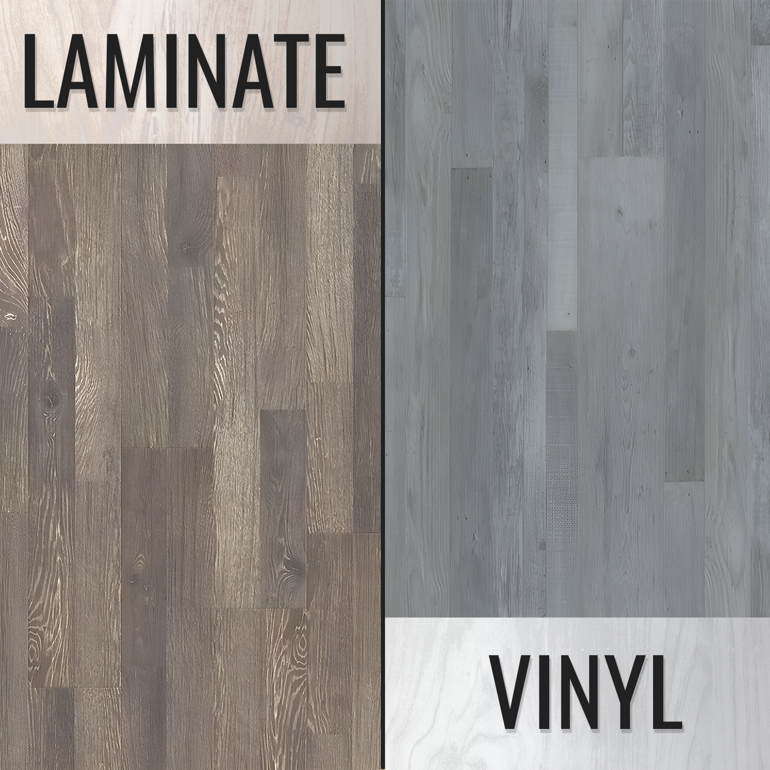 Laminate vs Vinyl